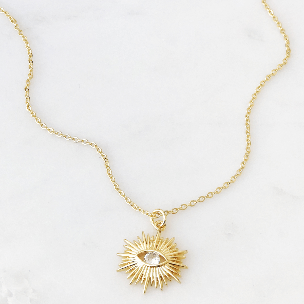 Deco Starburst Necklace - Lockwood Shop - Lucky Collective