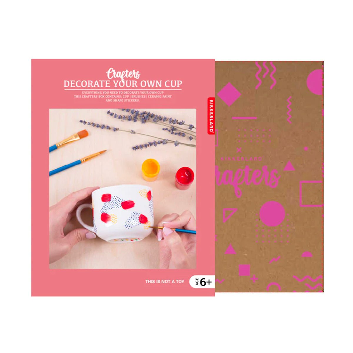 Decorate Your Own Cup Kit - Lockwood Shop - Kikkerland