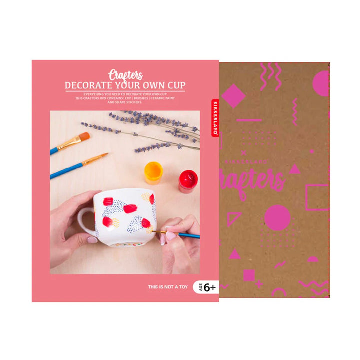 Decorate Your Own Cup Kit - Lockwood Shop - Kikkerland