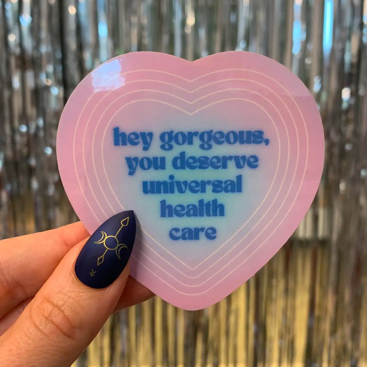 Deserve Universal Health Care Sticker - Lockwood Shop - Get Bullish