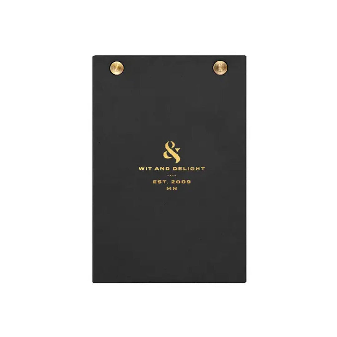 Desktop Notepad - Black - Lockwood Shop - Wit &amp; Delight