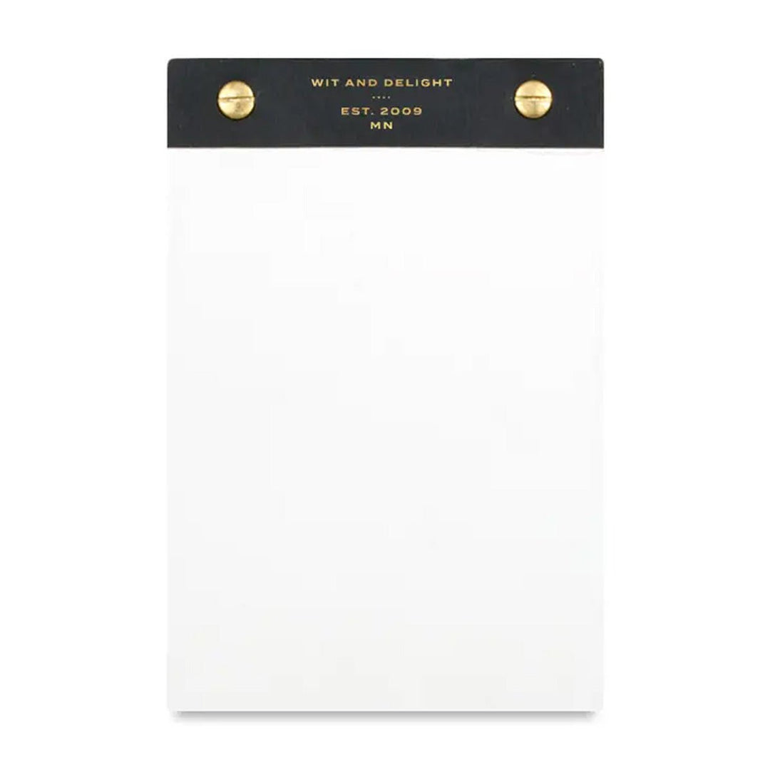 Desktop Notepad - Black - Lockwood Shop - Wit &amp; Delight