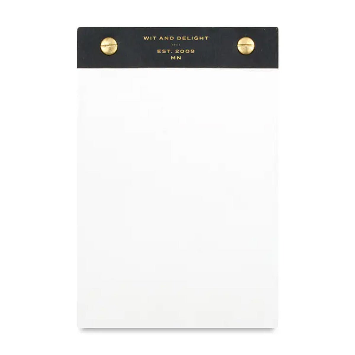 Desktop Notepad - Black - Lockwood Shop - Wit & Delight
