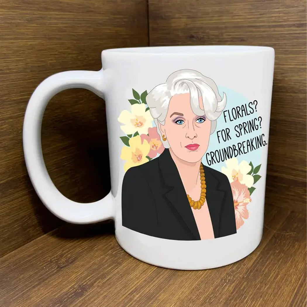 Devil Wears Prada Spring Florals Mug - Lockwood Shop - Citizen Ruth