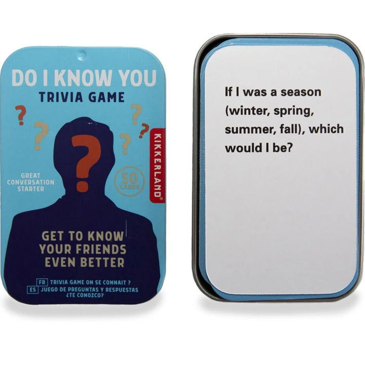 Do I Know You? Trivia Game - Lockwood Shop - Kikkerland