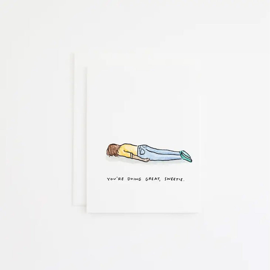 Doing Great Greeting Card - Lockwood Shop - Party Sally