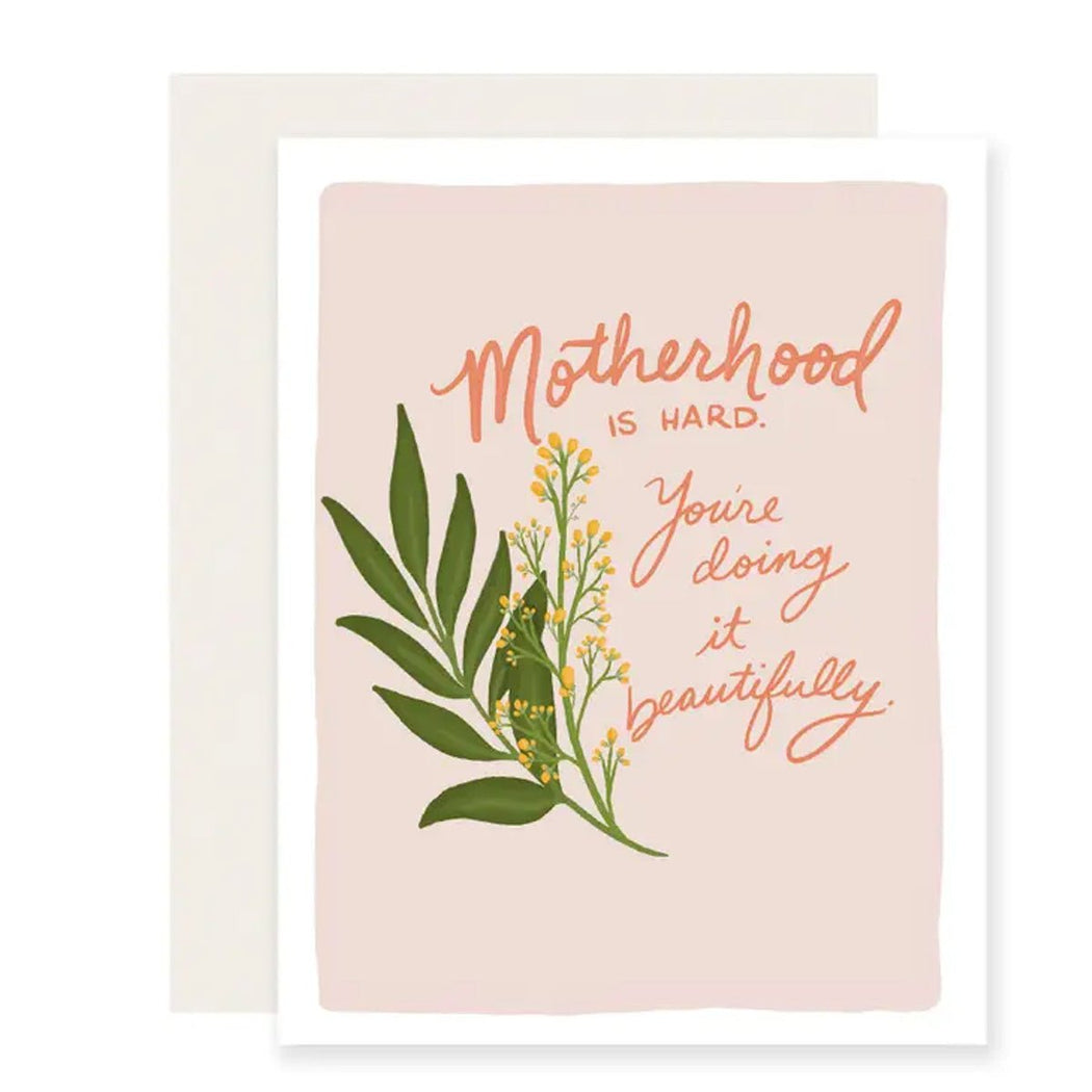 Doing It Beautifully Mother's Day Card - Lockwood Shop - Slightly Stationery