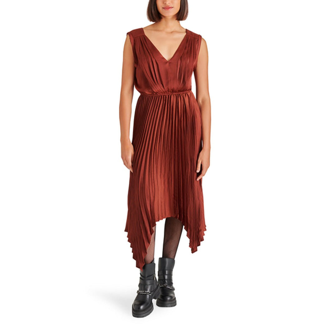 Donna Dress in Cinnamon - Lockwood Shop - Steve Madden