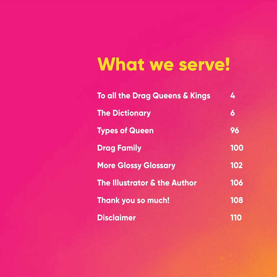 Drag Dictionary - Lockwood Shop - Chronicle