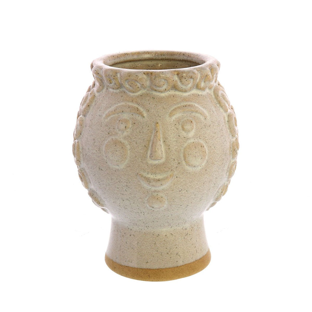 Duchess Cachepot, Ceramic - White - Lockwood Shop - HomArt
