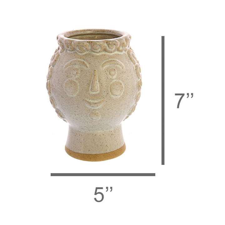 Duchess Cachepot, Ceramic - White - Lockwood Shop - HomArt