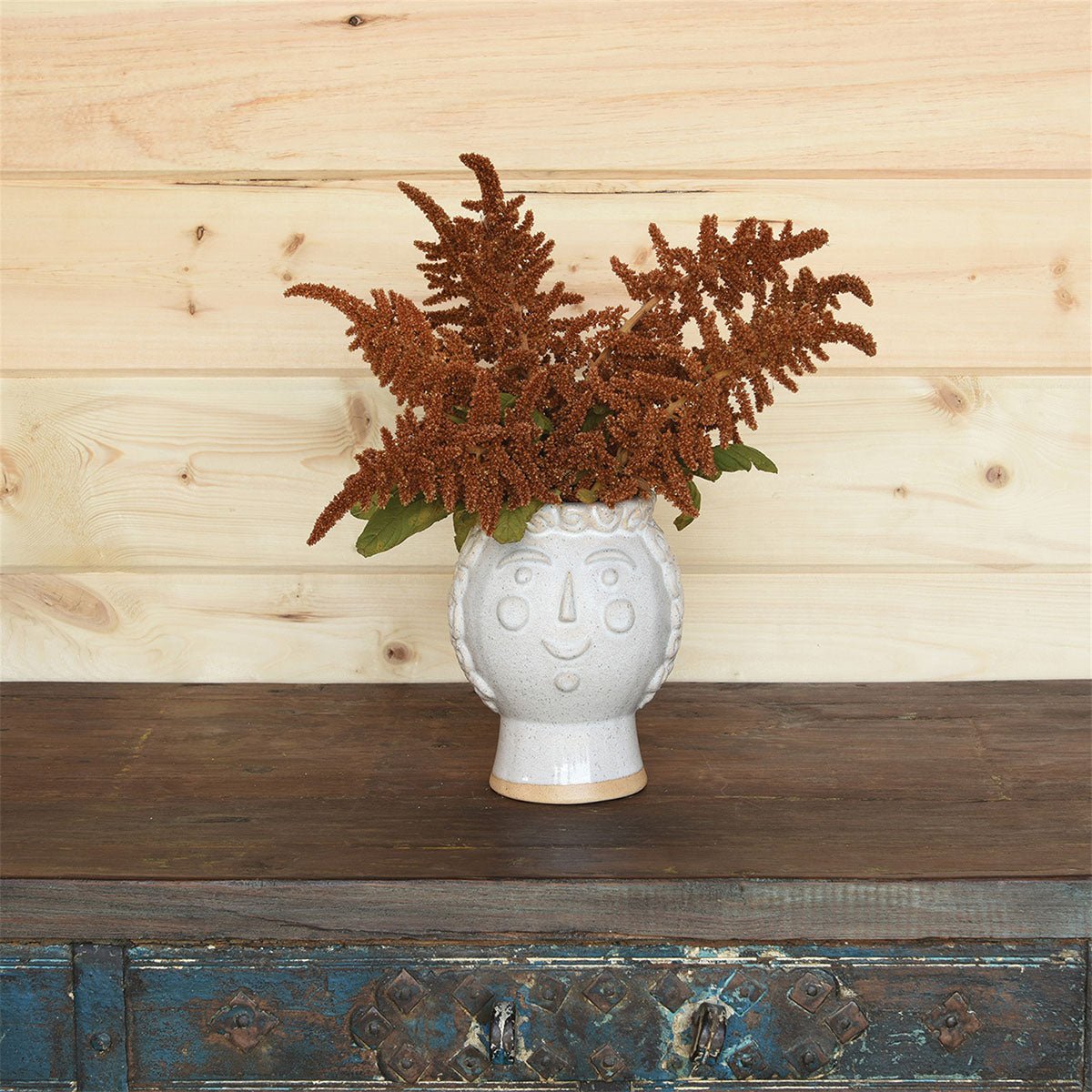 Duchess Cachepot, Ceramic - White - Lockwood Shop - HomArt