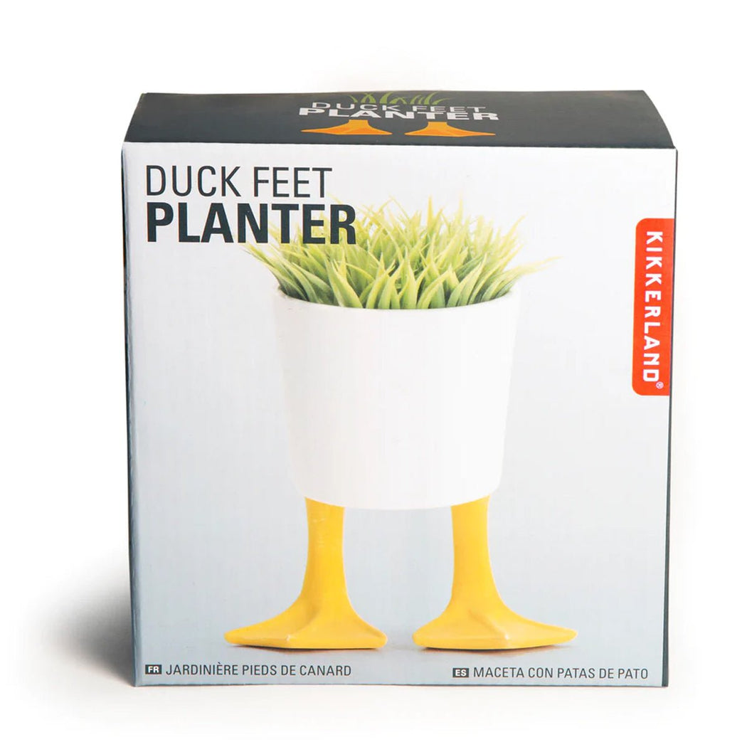 Duck Feet Planter - Lockwood Shop - Kikkerland