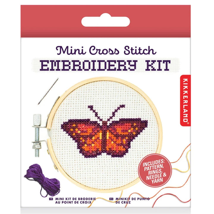 Mini Cross Stitch Embroidery Kit