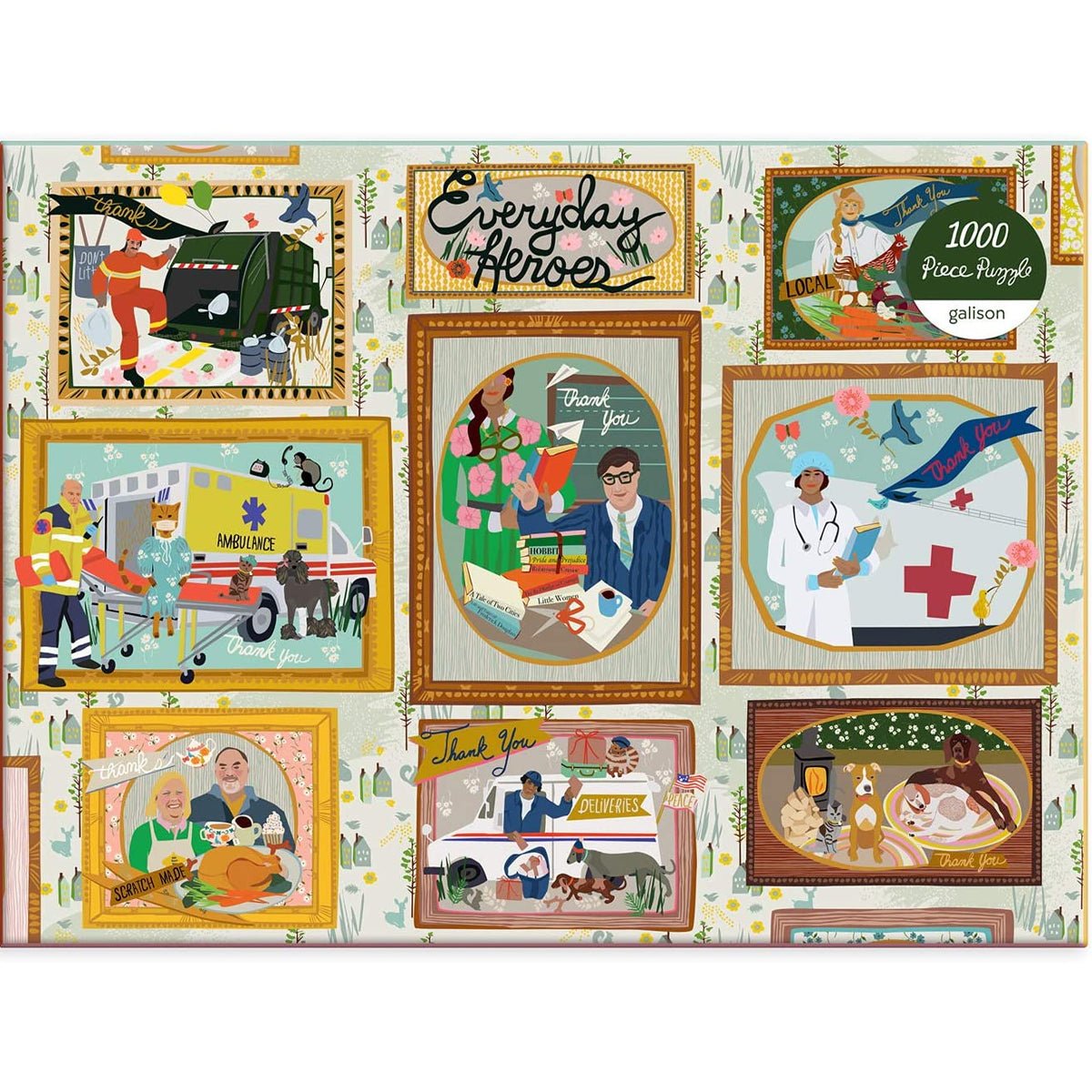 Everyday Heros 1000pc Puzzle - Lockwood Shop - Chronicle