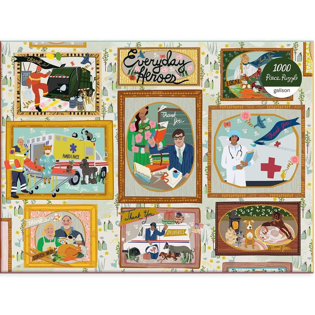 Everyday Heros 1000pc Puzzle - Lockwood Shop - Chronicle