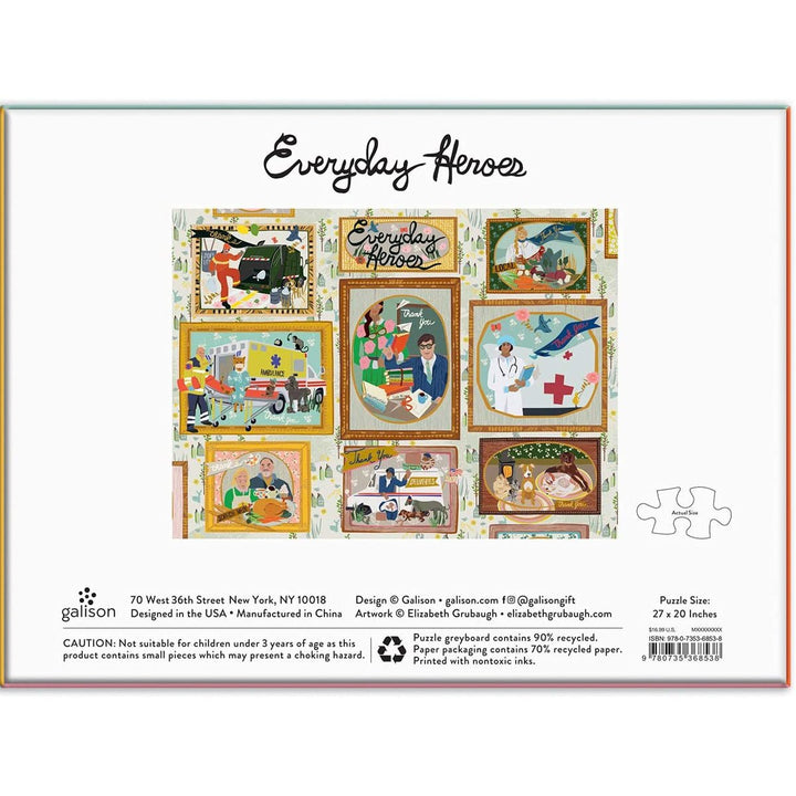 Everyday Heros 1000pc Puzzle - Lockwood Shop - Chronicle