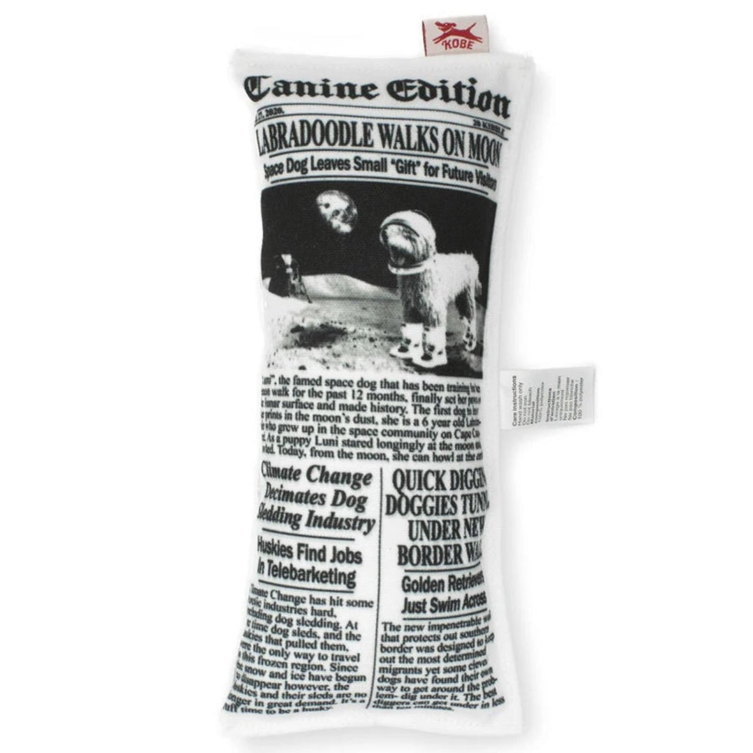 Fake News Doggy Toy - Lockwood Shop - Kikkerland