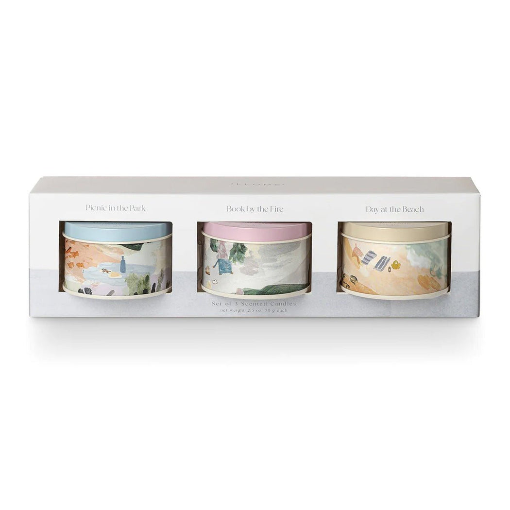 Far & Away Tin Trio Gift Set - Lockwood Shop - Illume