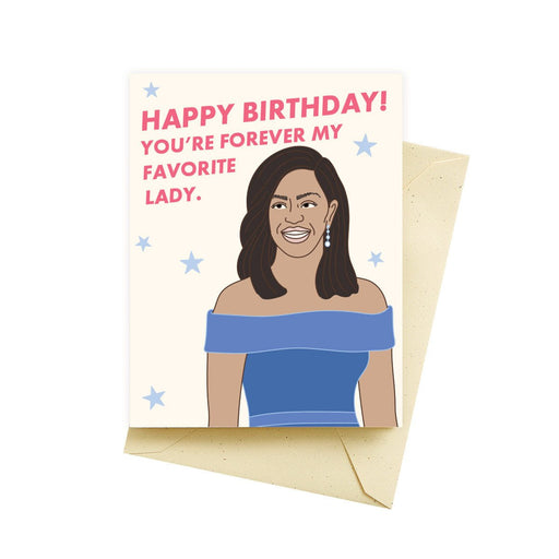 Favorite Lady Birthday Card - Lockwood Shop - Seltzer Goods