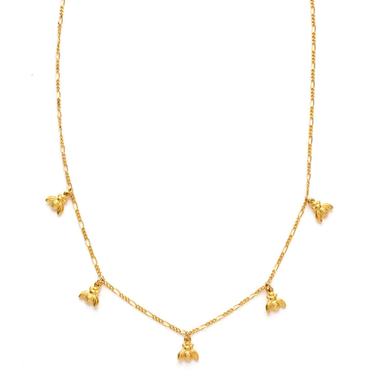 Five Charm Necklace - Bees - Lockwood Shop - Amano