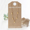 Five Charm Necklace - Stars - Lockwood Shop - Amano