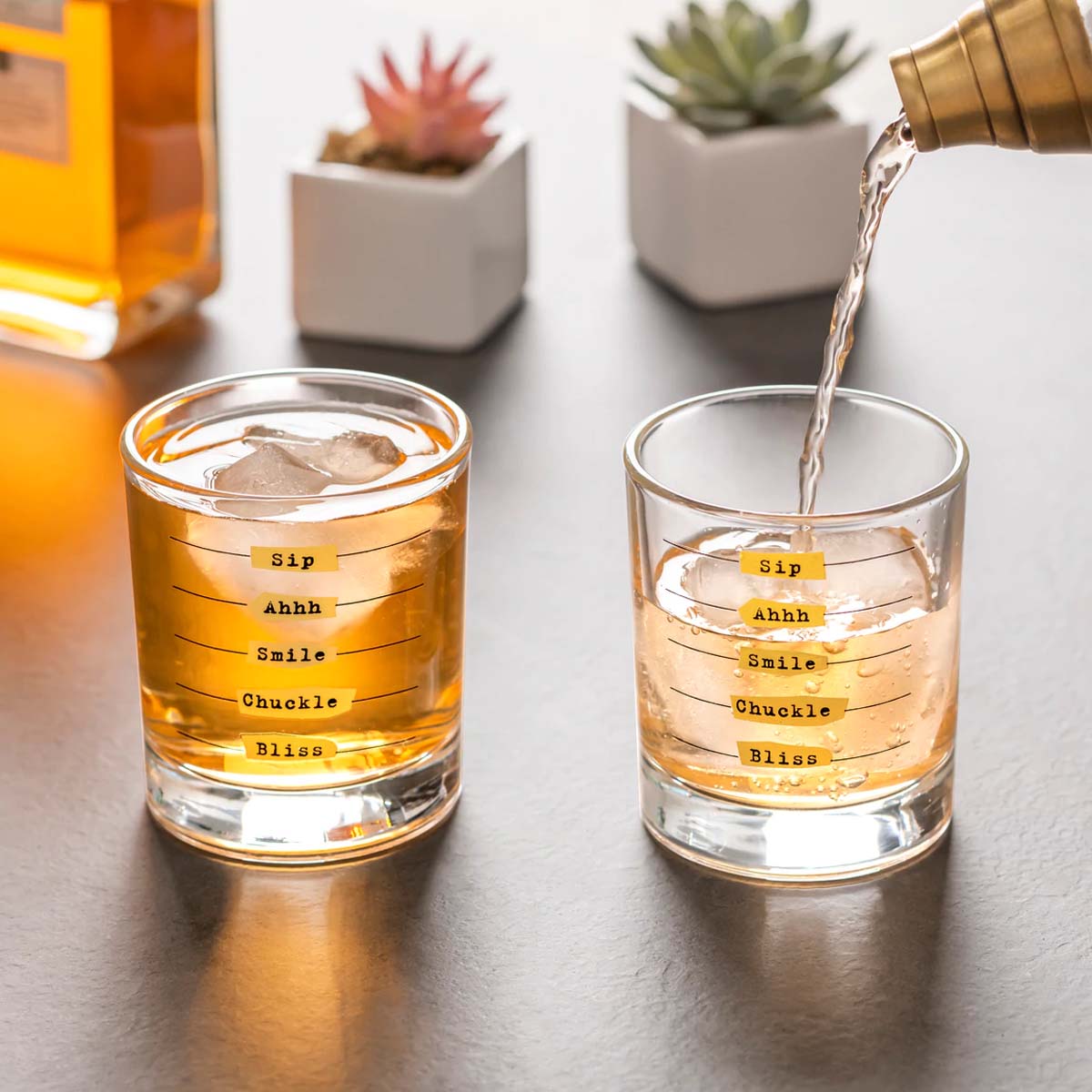 Five Stages To Happiness Glasses - Lockwood Shop - Kikkerland