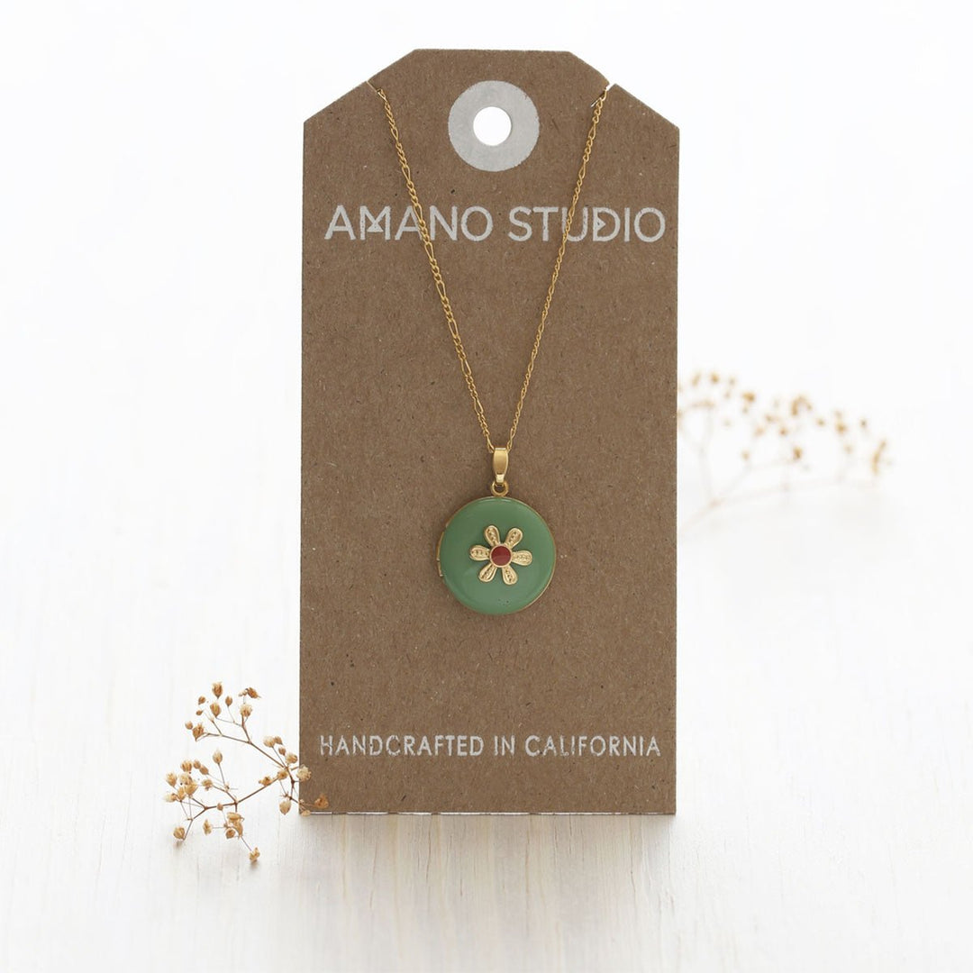 Fleur Locket - Lockwood Shop - Amano