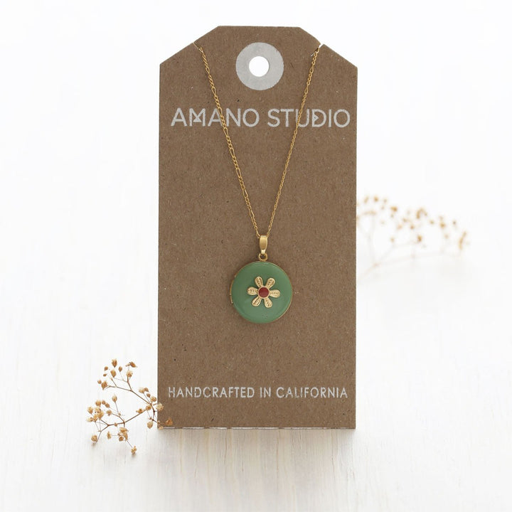 Fleur Locket - Lockwood Shop - Amano