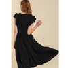Flutter Sleeved Midi Dress in Black - Lockwood Shop - Umgee