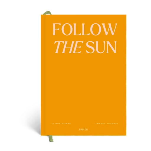 Follow the Sun Travel Journal - Lockwood Shop - Papier