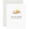 Friends with Benedicts Greeting Card - Lockwood Shop - Amy Zhang