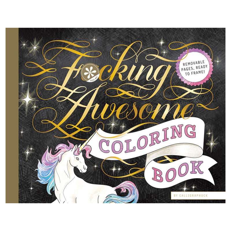 Fucking Awesome Coloring Book - Lockwood Shop - Chronicle