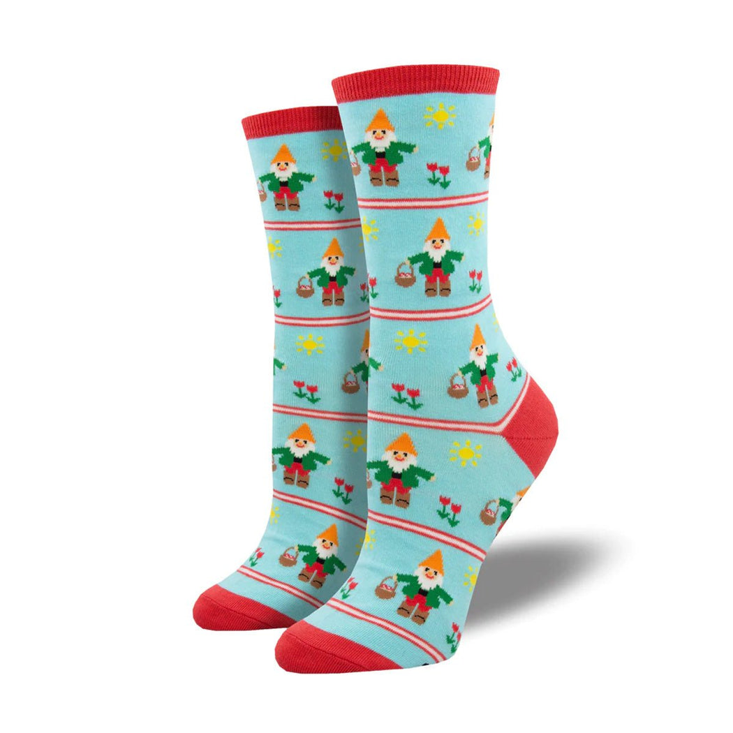 Garden Gnomes Women's Sock - Lockwood Shop - Socksmith