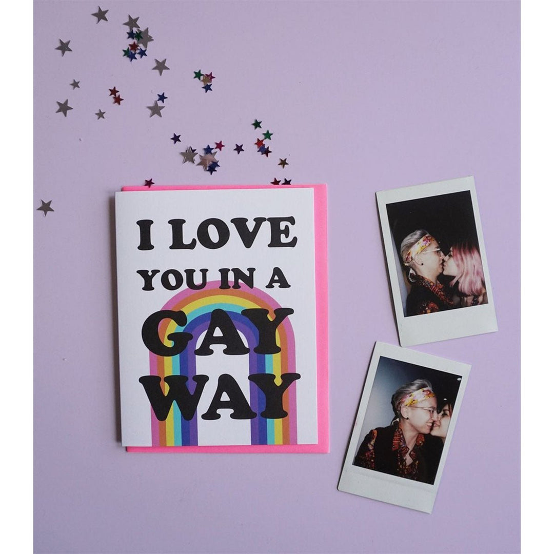 Gay Way Greeting Card - Lockwood Shop - Ash &amp; Chess