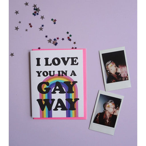 Gay Way Greeting Card - Lockwood Shop - Ash & Chess