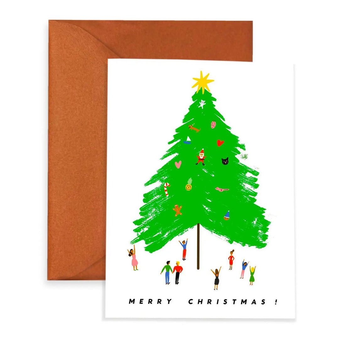 Giant Tree Holiday Card - Lockwood Shop - Carolyn Suzuki Goods