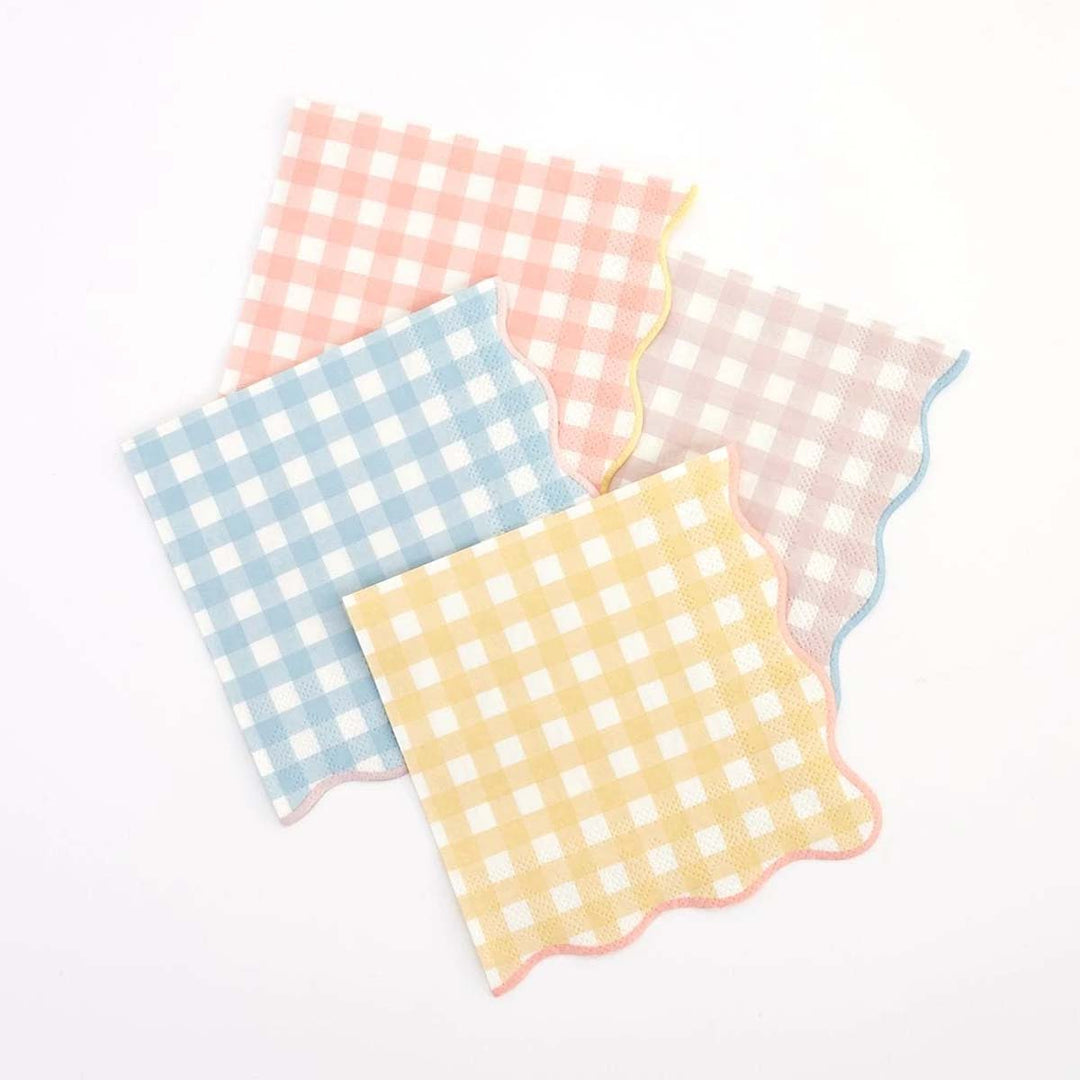 Gingham Lg Napkins - Lockwood Shop - Meri Meri