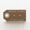 Gold Amano Studs - X Studs - Lockwood Shop - Amano