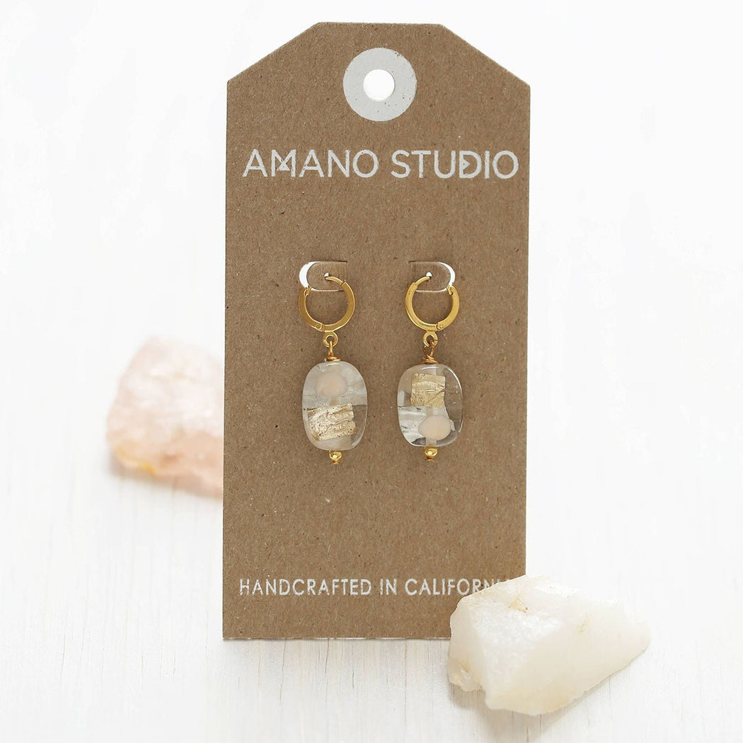 Gold Dust Drop Earrings - Lockwood Shop - Amano