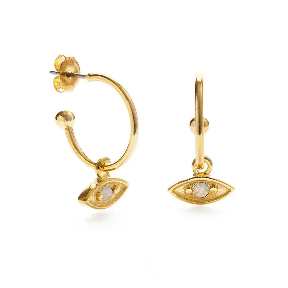Gold Mystic Eye Hoop - Lockwood Shop - Amano