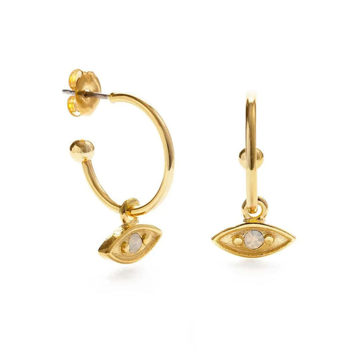 Gold Mystic Eye Hoop - Lockwood Shop - Amano