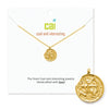 Gold Zodiac Coin Necklace - Lockwood Shop - Cool and Interesting