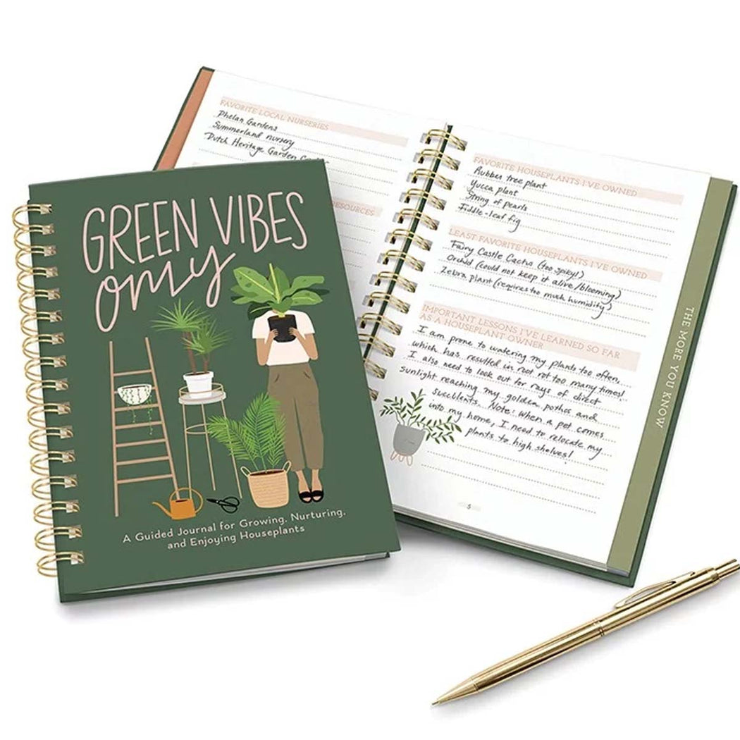 Green Vibes Only Journal - Lockwood Shop - Studio Oh