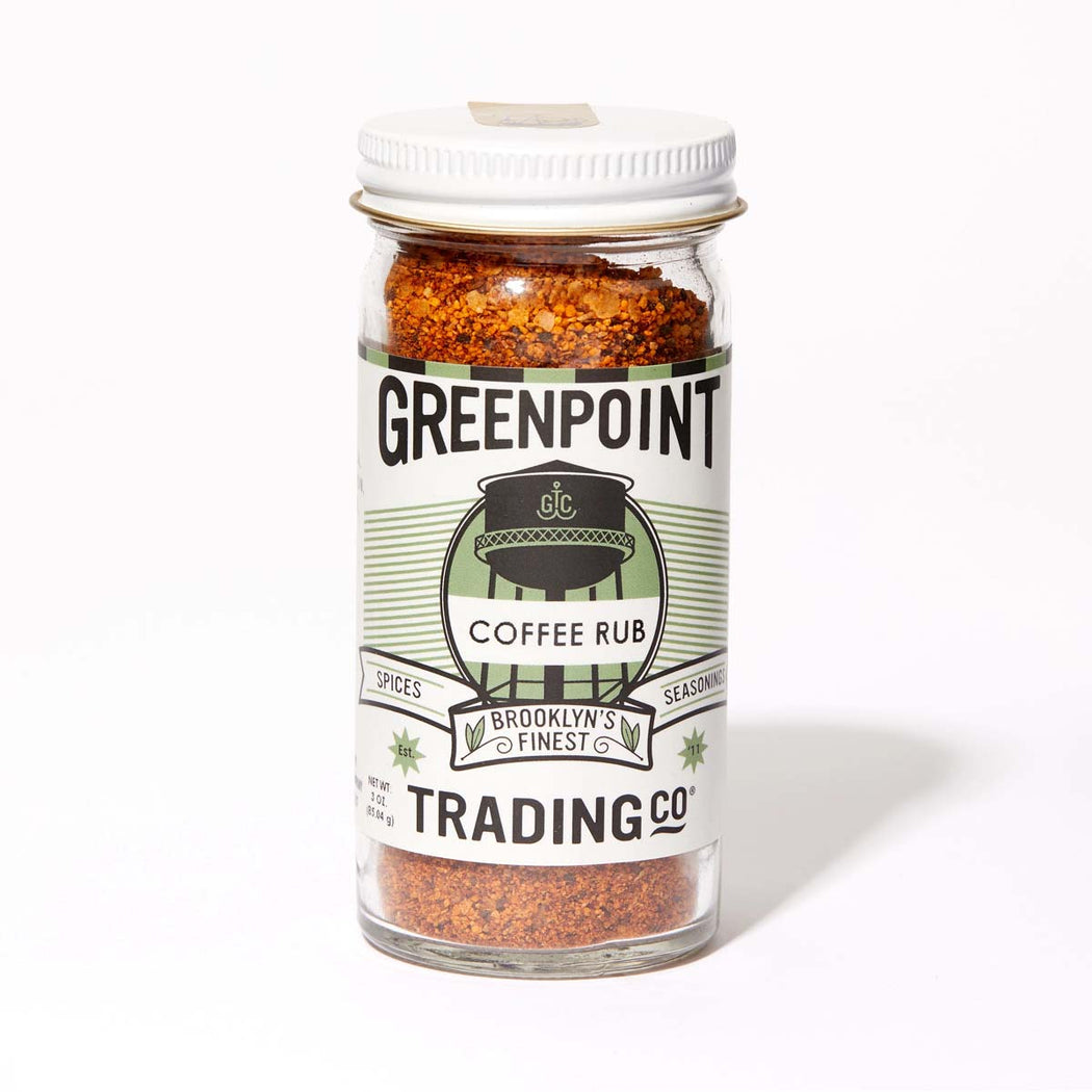 Greenpoint Trading Seasoning - Coffee Rub - Lockwood Shop - Greenpoint Trading Co.