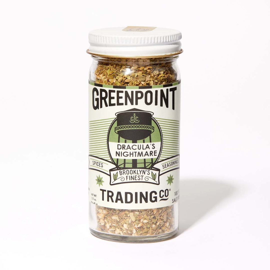 Greenpoint Trading Seasoning - Draculas Nightmare (Salt-free Garlic &amp; Herb Seasoning) - Lockwood Shop - Greenpoint Trading Co.