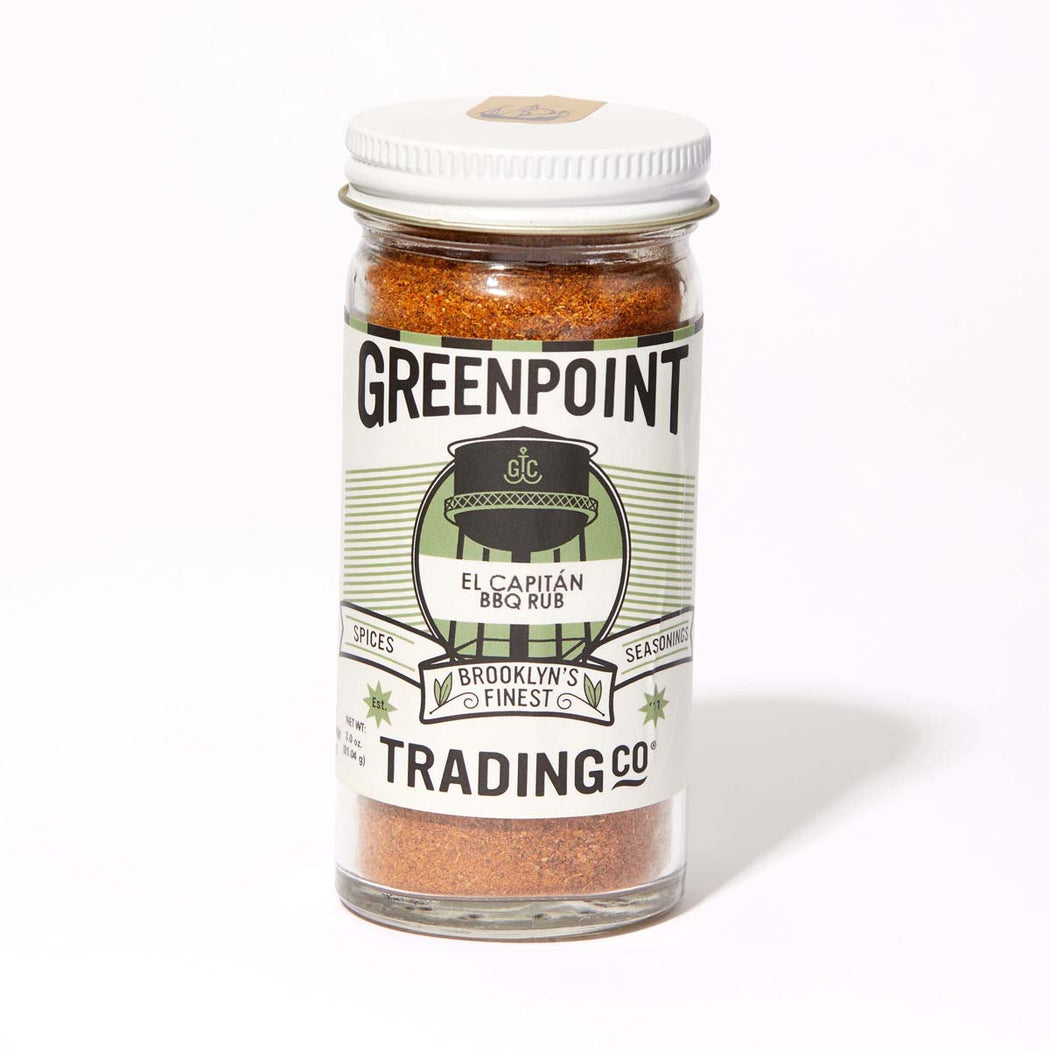 Greenpoint Trading Seasoning - El Capitan (BBQ Dry Rub) - Lockwood Shop - Greenpoint Trading Co.