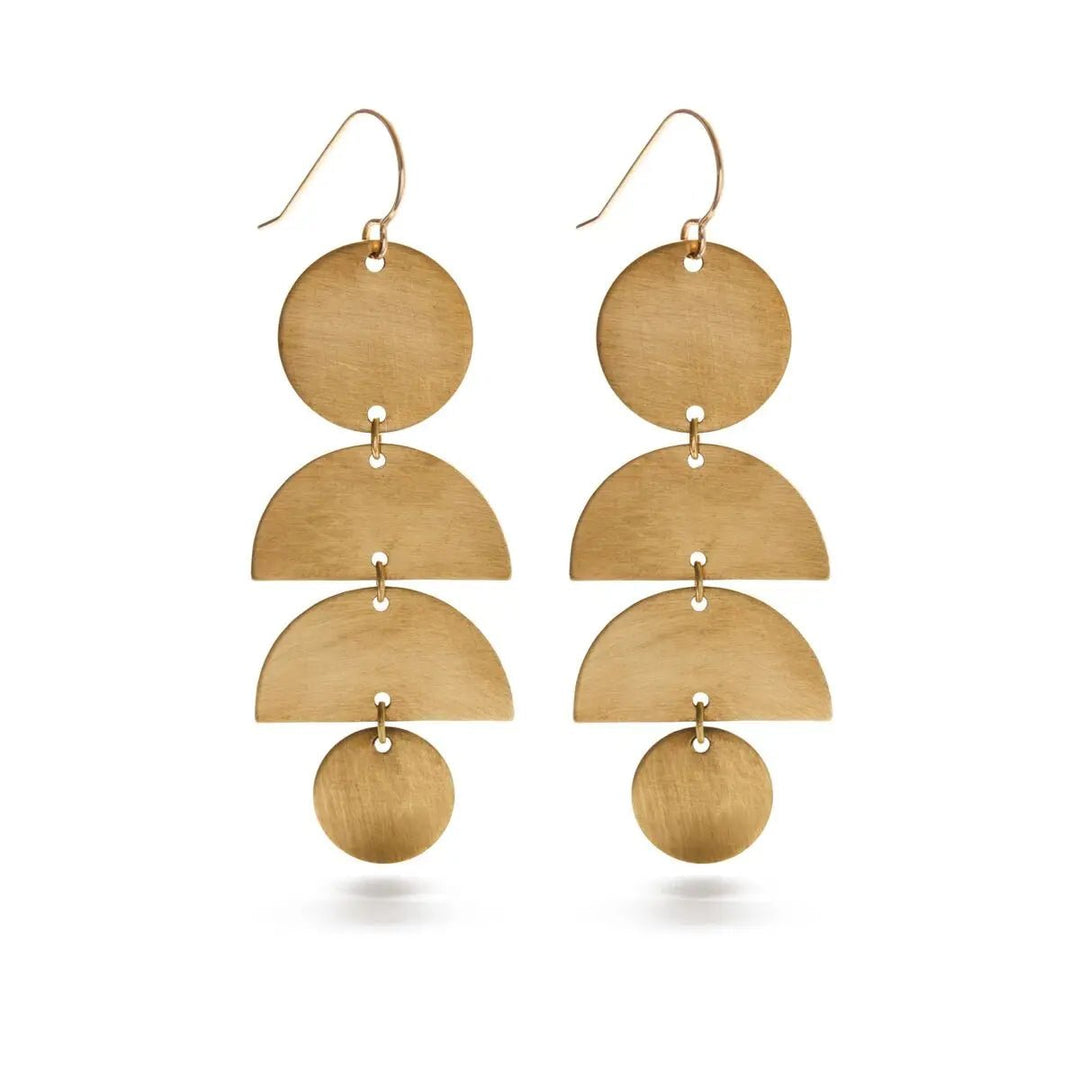 Half Moon Stack Earrings - Lockwood Shop - Amano