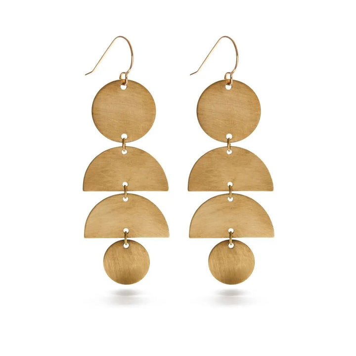 Half Moon Stack Earrings - Lockwood Shop - Amano