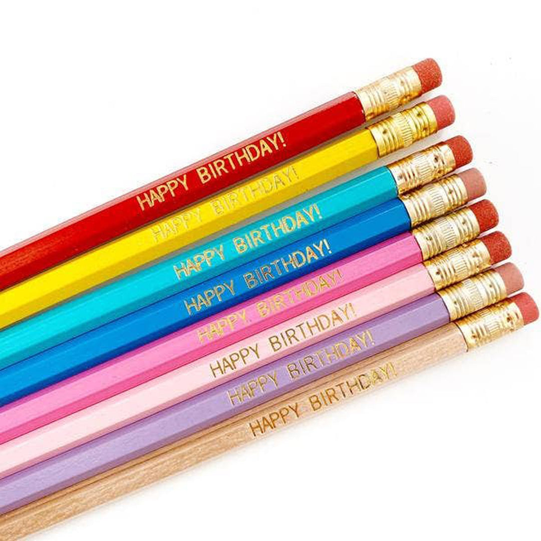 Happy Birthday! Pencil - Lockwood Shop - Calliope Pencil Factory